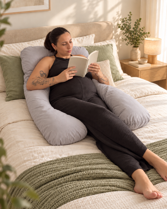 Almohada corporal en forma de U