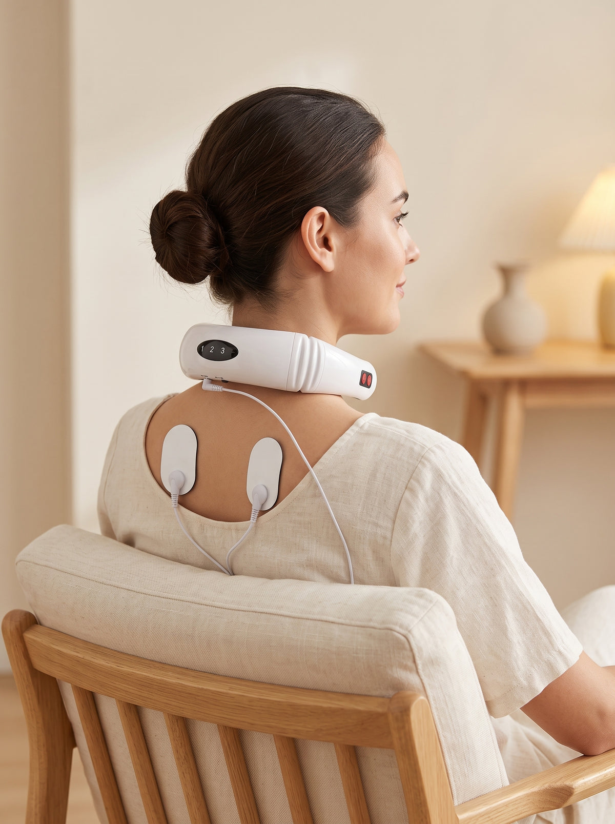 Masajeador Cervical y de Espalda EMS